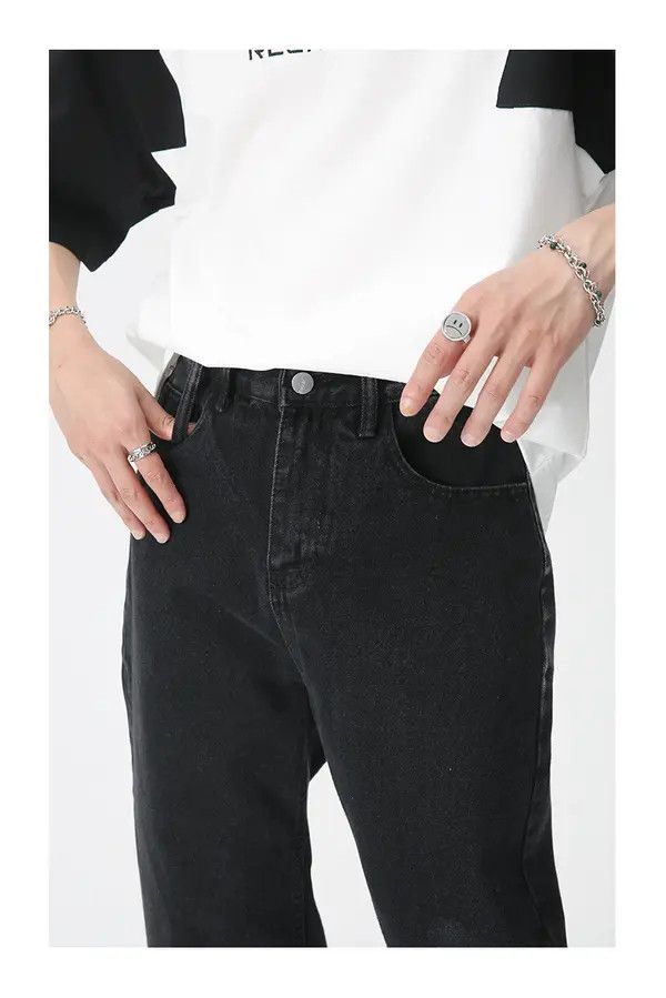 Japanese Brand VIBE Loose straight high waist classic jeans y2k Size US 32 / EU 48 - 5 Thumbnail