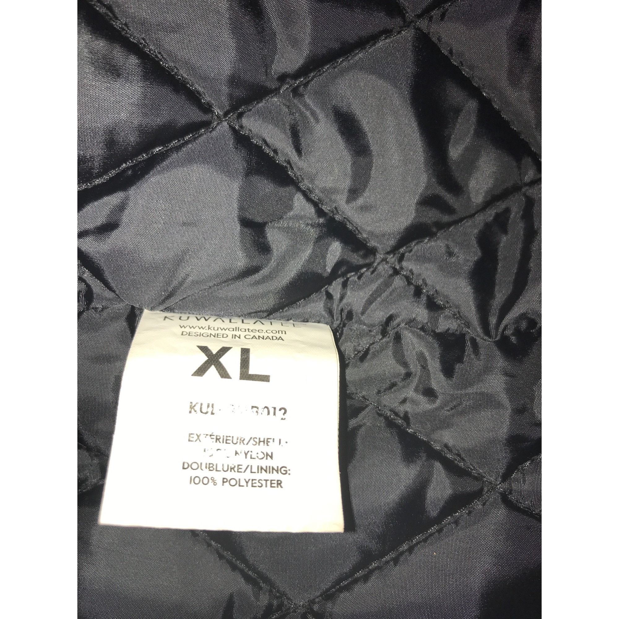 Other Men Kuwalla/TEE Mineral Bomber Charcoal Zip Jacket Size US XL / EU 56 / 4 - 9 Thumbnail