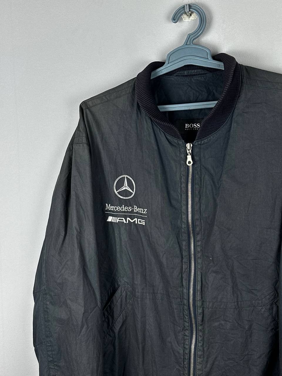 Mercedes-Benz Vintage Racing Jacket Mercedes Benz Hugo Boss West Formula 1 Size US XL / EU 56 / 4 - 3 Thumbnail