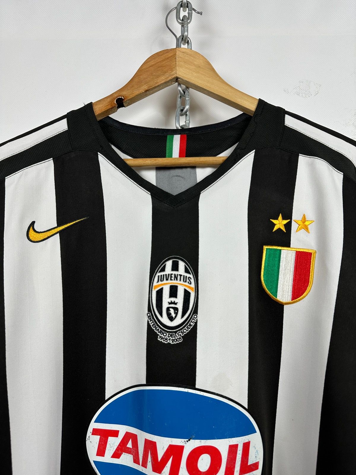 Nike 2005/06 Nike Juventus FC Total 90 Vintage Home Jersey Size US XL / EU 56 / 4 - 7 Thumbnail