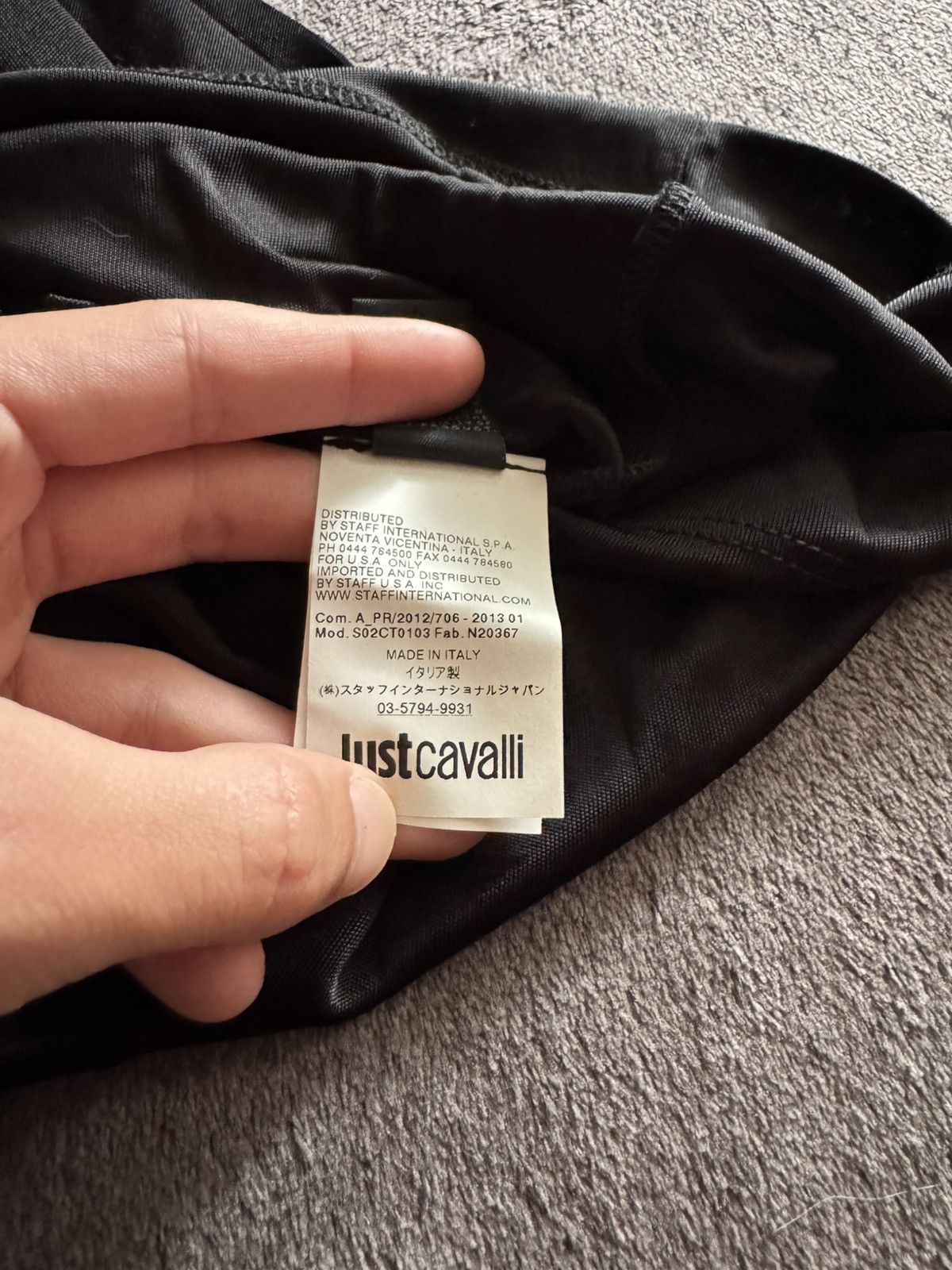 Just Cavalli × Roberto Cavalli Just cavalli new skirt elegant black Size XS / US 0-2 / IT 36-38 - 14 Thumbnail