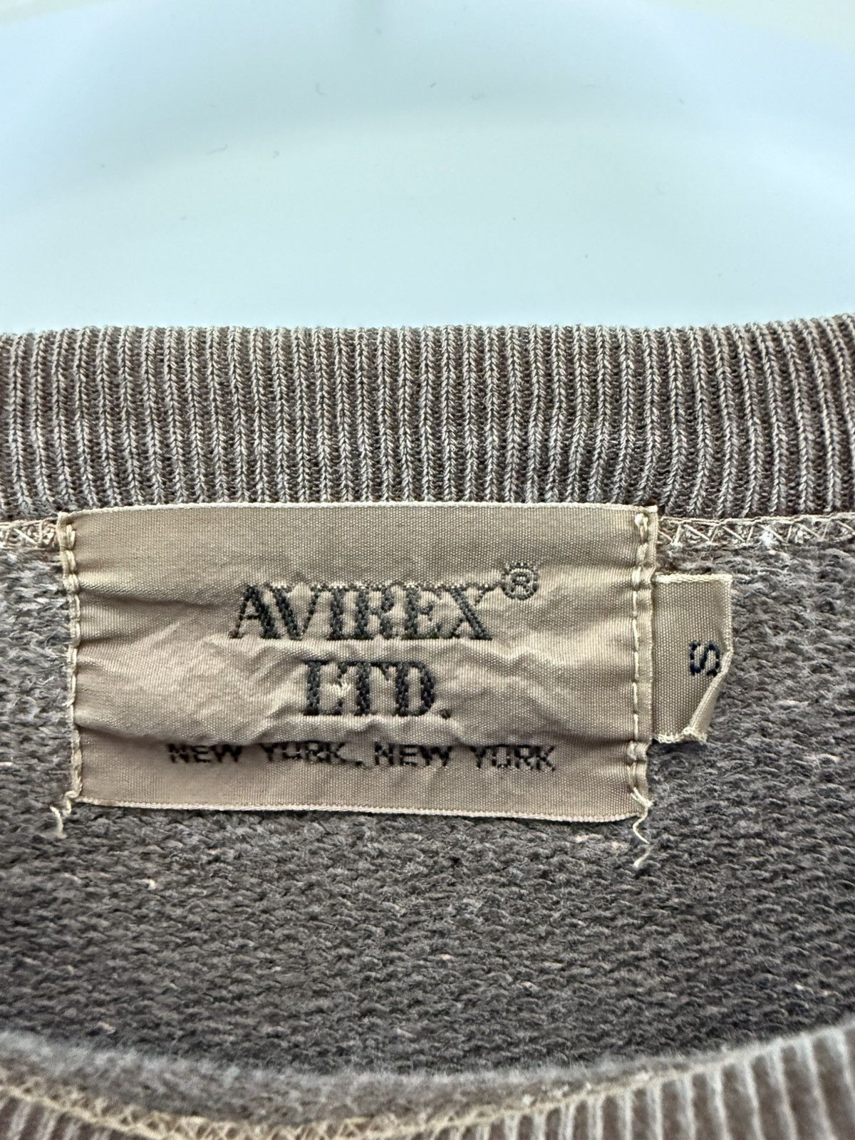 Avirex ⚡️Avirex LTD V-Stitch Roundneck Sweatshirt - S Size US S / EU 44-46 / 1 - 7 Thumbnail