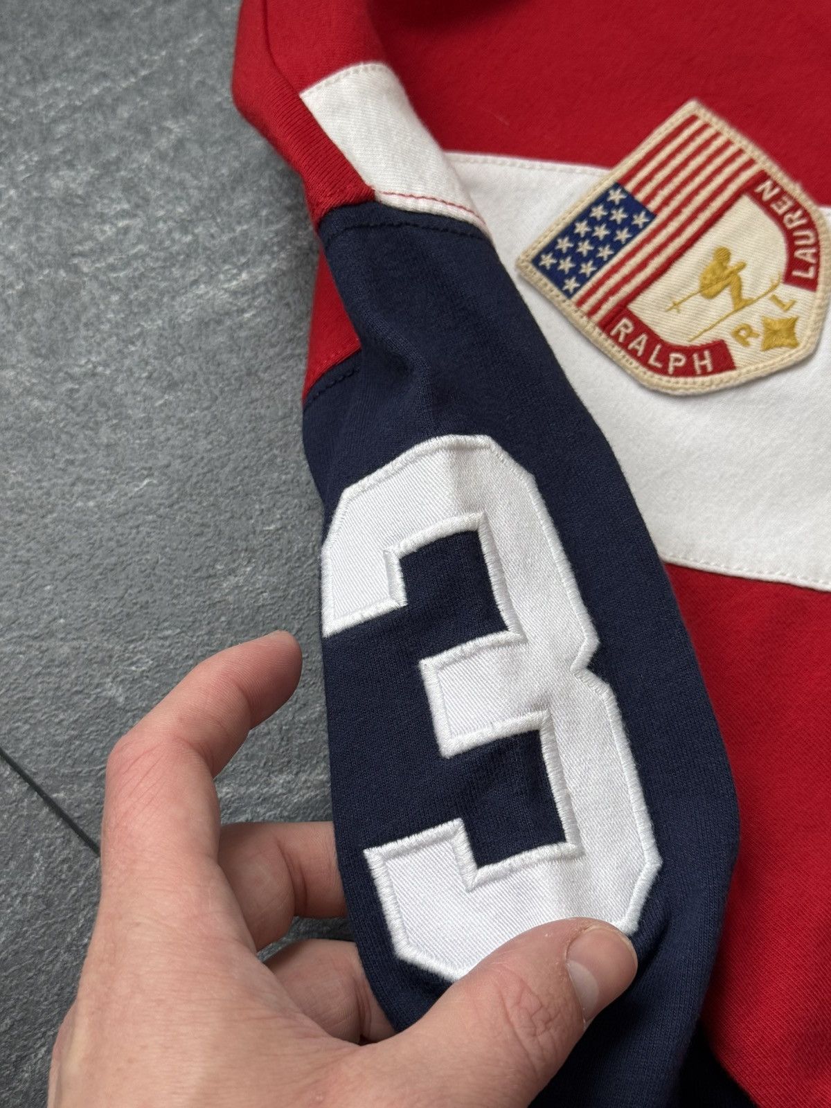 Polo Ralph Lauren × Vintage Vintage polo Ralph Lauren rugby long sleeve Size US XS / EU 42 / 0 - 7 Thumbnail