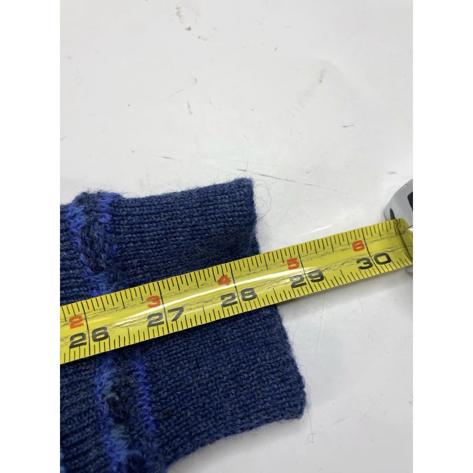 Vintage VINTAGE Purely Australian Jumper Wool 3D BLUE Knit Multicoloured 90s Geometric Crochet Pullover Unisex Adults 2XL Biggie Cosby Size XXL / US 16-18 / IT 52-54 - 5 Thumbnail