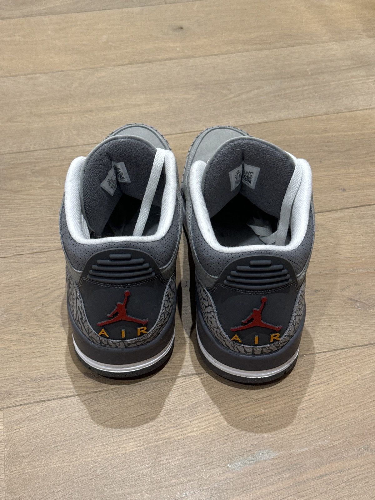 Jordan Brand Air Jordan 3 Cool Grey 2021 Size US 12 / EU 45 - 4 Thumbnail