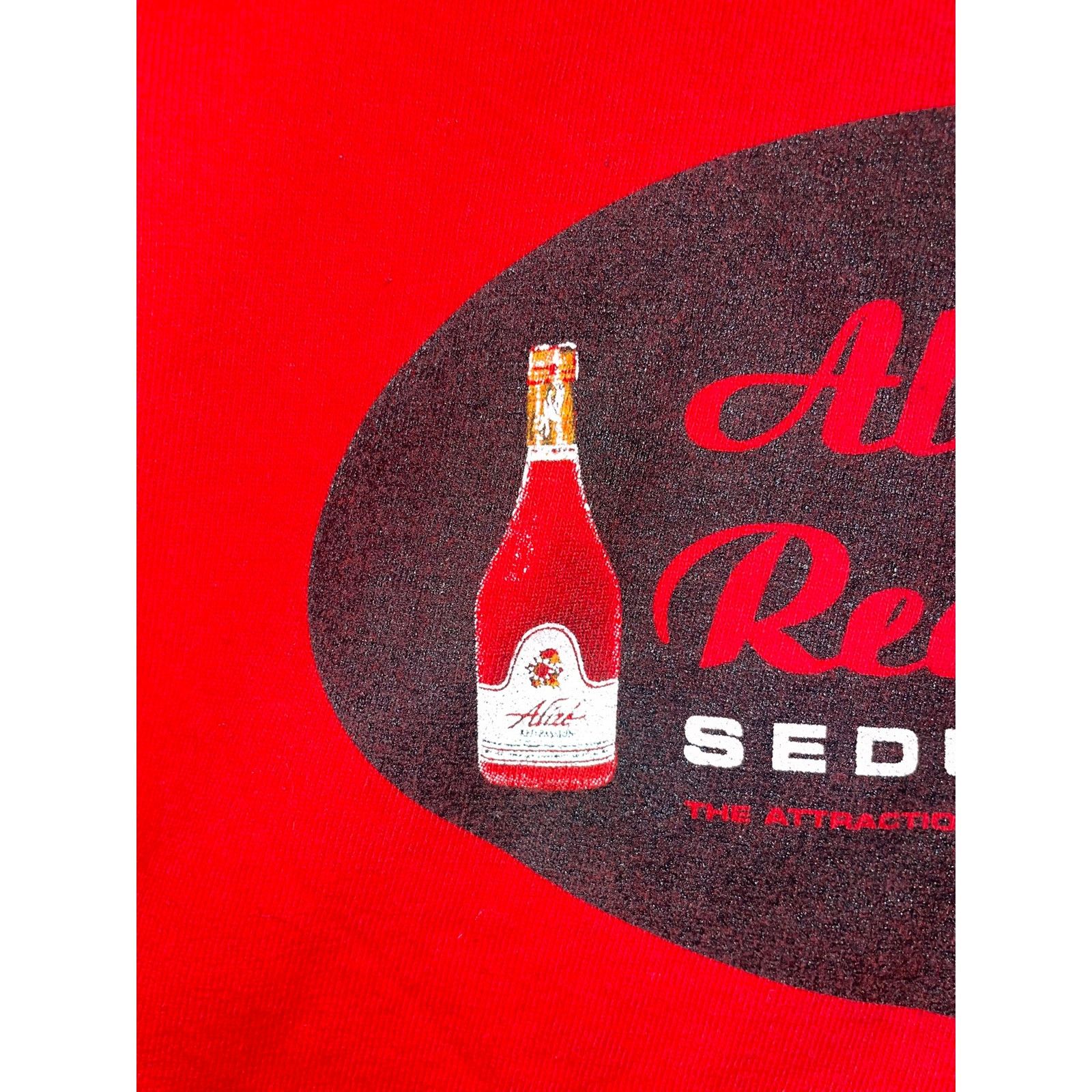 Vintage Vintage Red Passion Shirt Alize De France Drink Tee 90s XL Size US XL / EU 56 / 4 - 10 Thumbnail