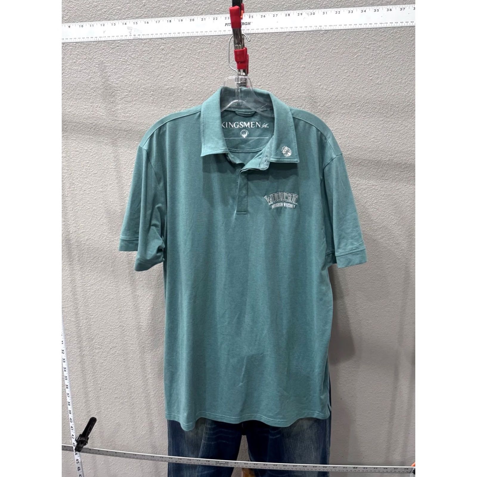 Kingsman Kingsman Woodson Bourbon Whiskey POLO SHIRT Large L Mens Multicolor Long Sleeve Shirt Size US L / EU 52-54 / 3 - 3 Thumbnail