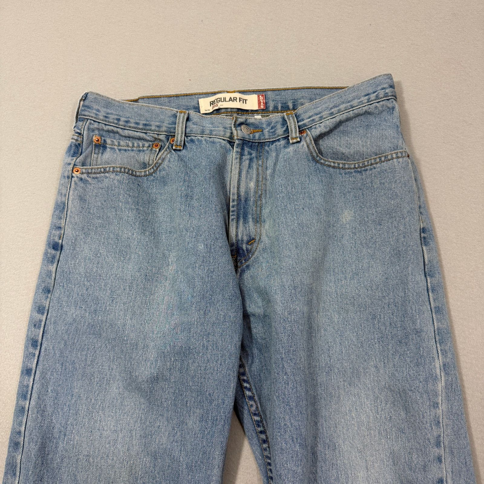 Levi's Vintage Levis 505 Regular Fit Jeans 36x29 Blue Straight y2k Size US 36 / EU 52 - 2 Thumbnail