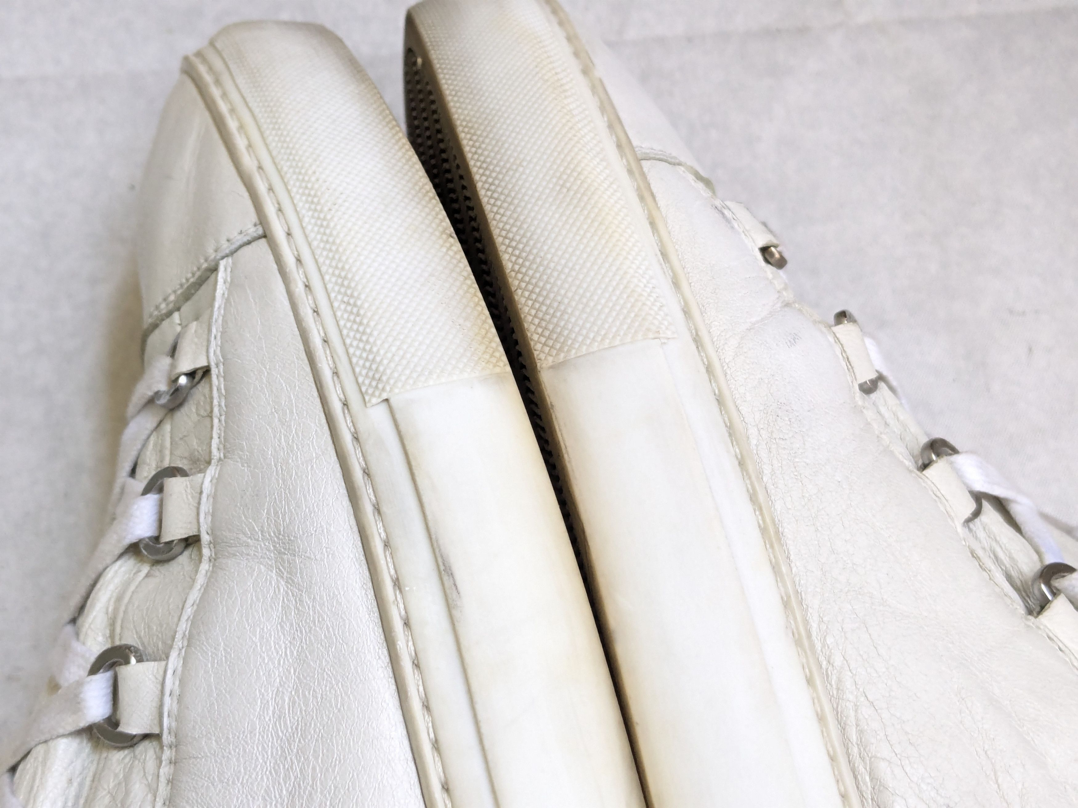 Balenciaga Balenciaga Arena Sneakers White 14 47 Low Tops Leather Size US 14 / EU 47 - 11 Thumbnail