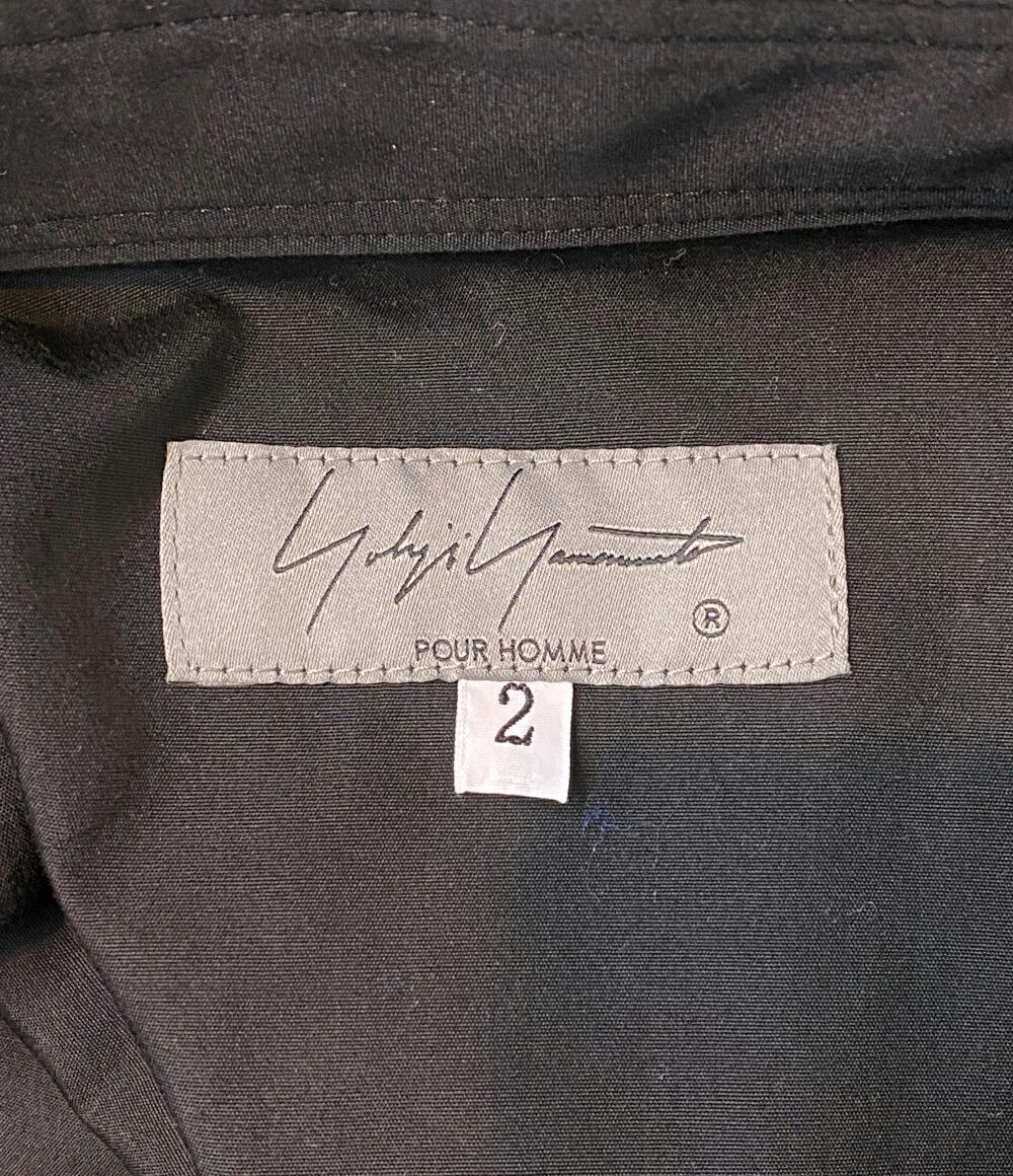 Yohji Yamamoto Yohji Yamamoto POUR HOMME 22ss cotton/strap shirt Size US M / EU 48-50 / 2 - 3 Thumbnail