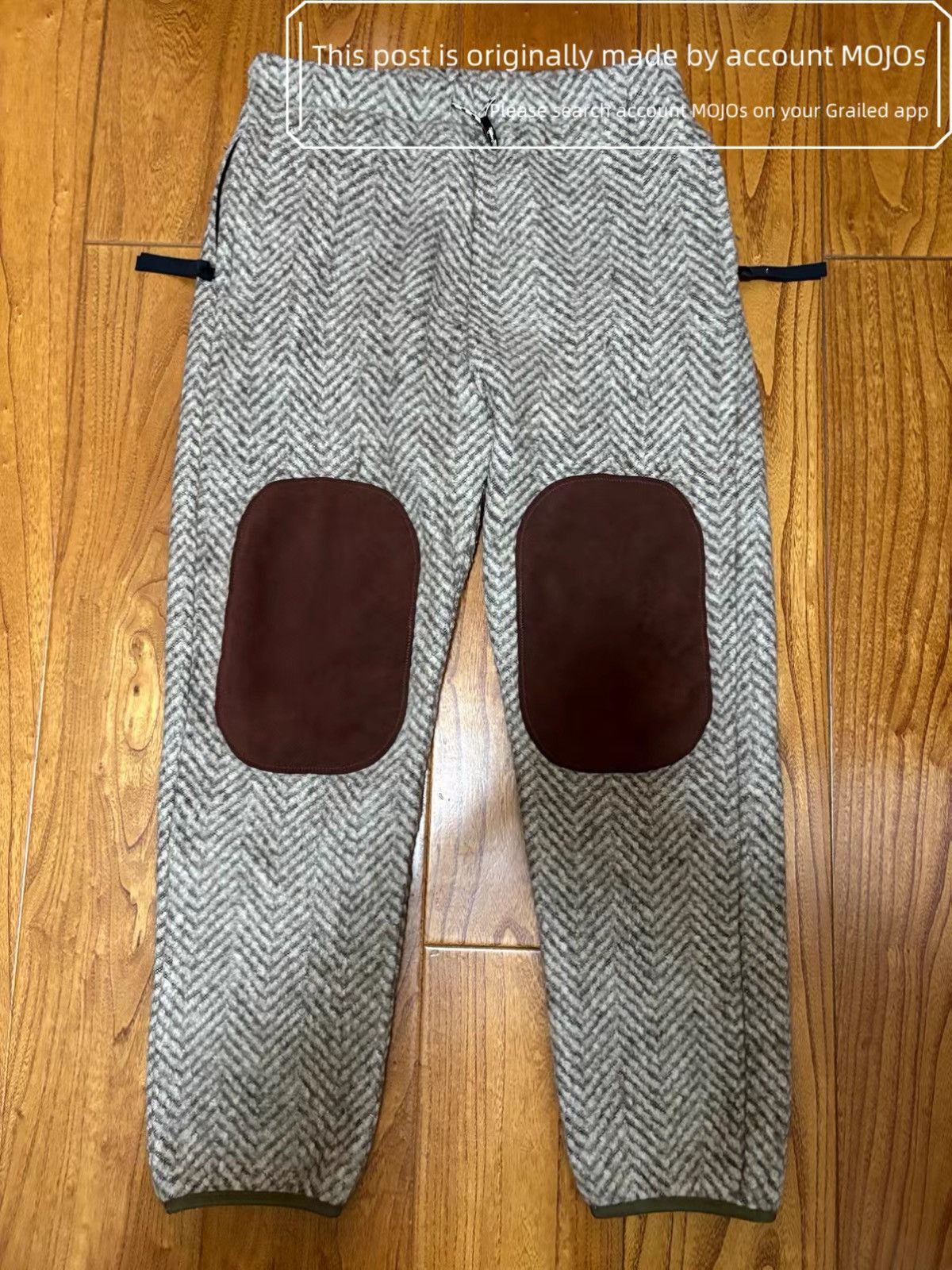Sz 3 Kapital Suede Patch Wool Trousers mojos1221