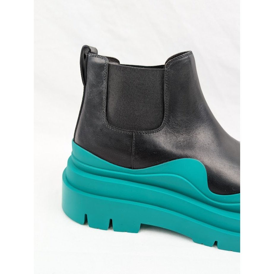Bottega Veneta o1rshd1 Military Calf Tire Boots in Black 43.5 Size US 10.5 / EU 43-44 - 6 Thumbnail