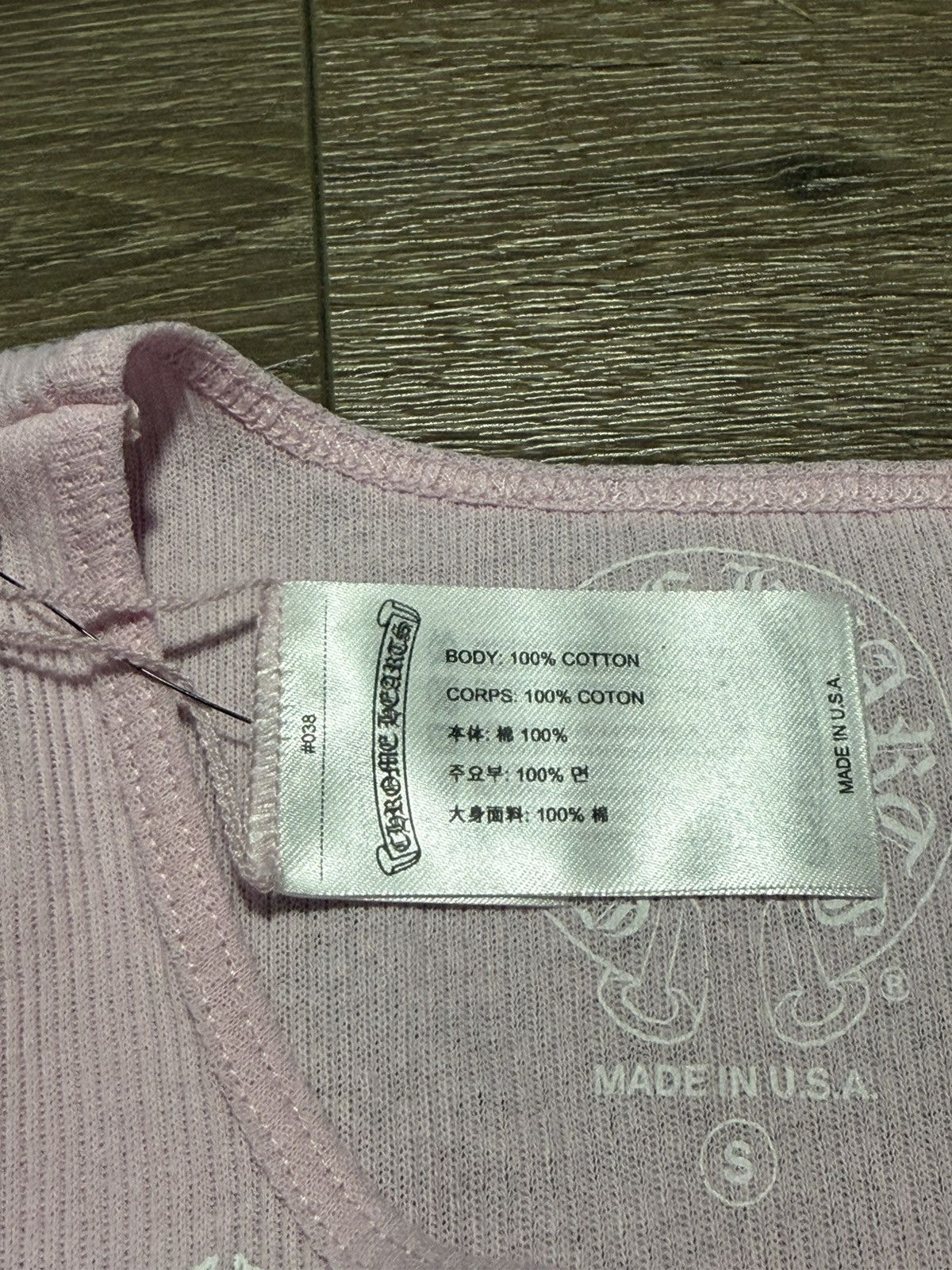 Chrome Hearts Chrome Hearts Tank Top Size US S / EU 44-46 / 1 - 8 Thumbnail