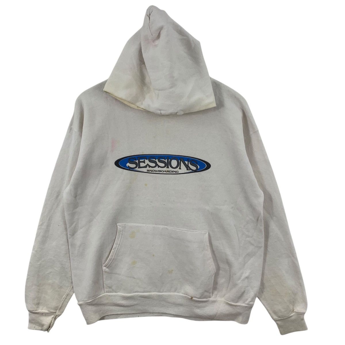 Sessions Vintage 90’ SESSIONS SNOWBOARDING SKATEBOARD Hoodie Size US L / EU 52-54 / 3 - 4 Thumbnail