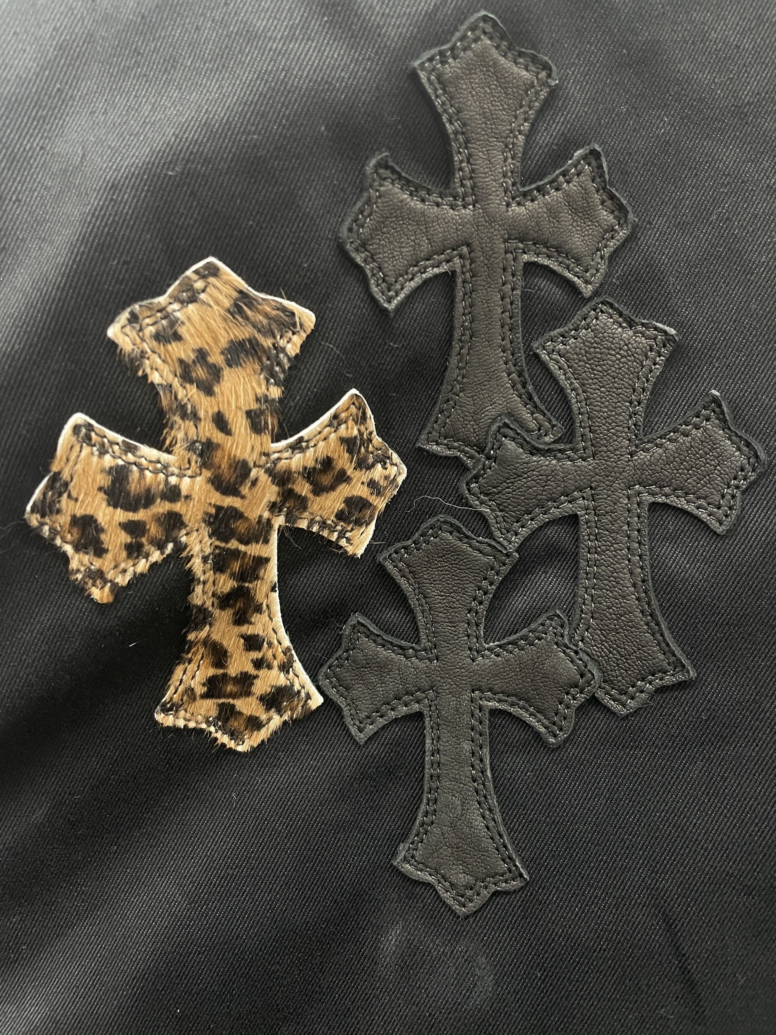 Chrome Hearts Chrome Hearts Leopard Patch Work Dog Shirt Jacket Size US L / EU 52-54 / 3 - 6 Thumbnail