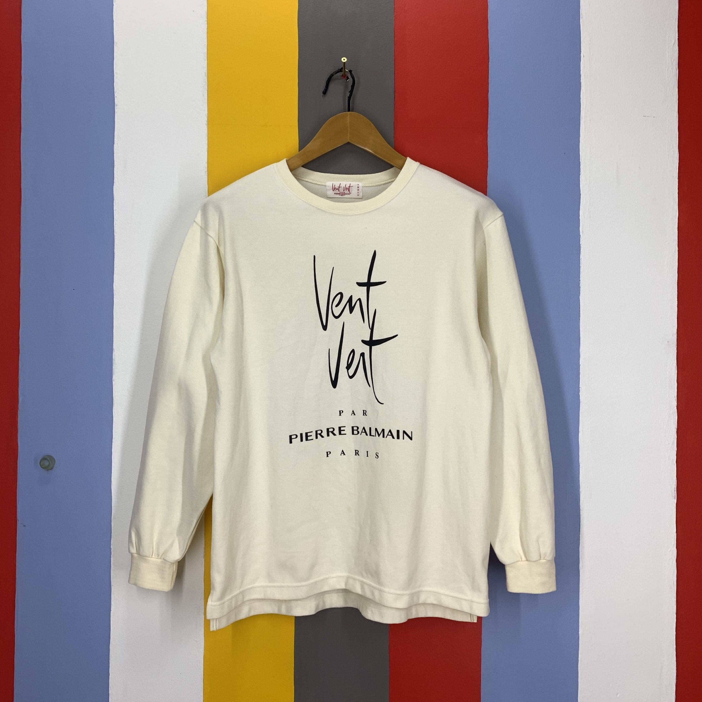 Pierre Balmain PIERRE BALMAIN Crew Neck Sweatshirt #1901/09 Size US S / EU 44-46 / 1 - 1 Thumbnail