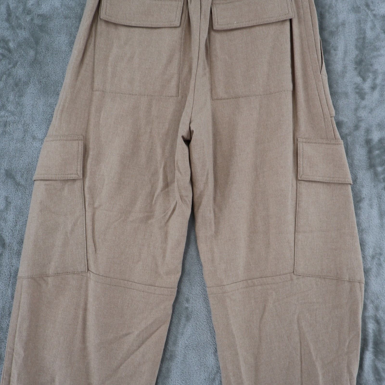 Vince Vince Wide Leg Cargo Pant Women 8 Tan Utility High Rise Wool Size 30" / US 8 / IT 44 - 10 Thumbnail