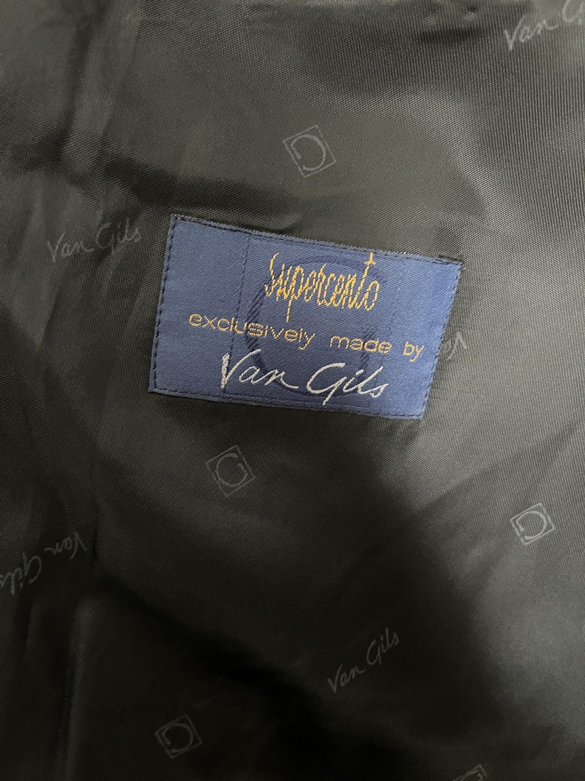 Van Gils Vintage Van Gils Double-Breasted Blazer Jacket 42L wool Size 42L - 7 Thumbnail