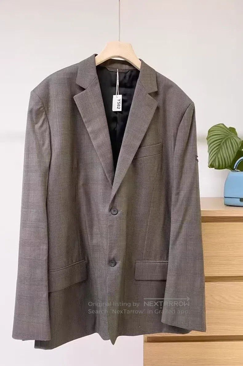 Balenciaga Balenciaga Sleeve Logo Suit Jacket Size US L / EU 52-54 / 3 - 1 Thumbnail