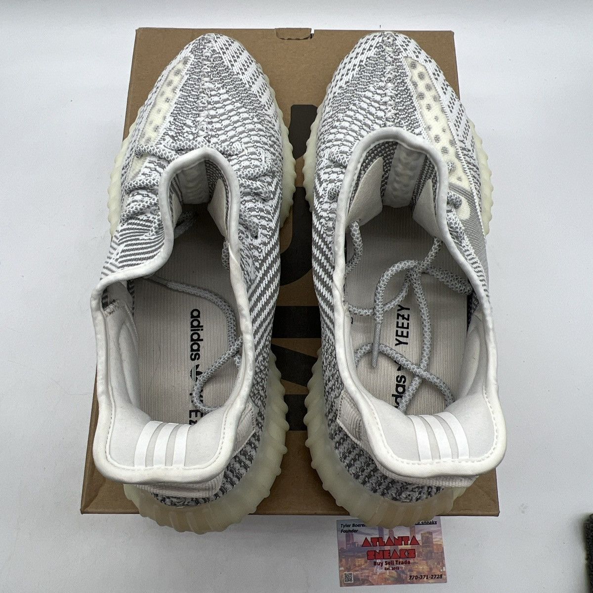 Adidas Yeezy boost 350 static non reflective Size US 12 / EU 45 - 7 Thumbnail