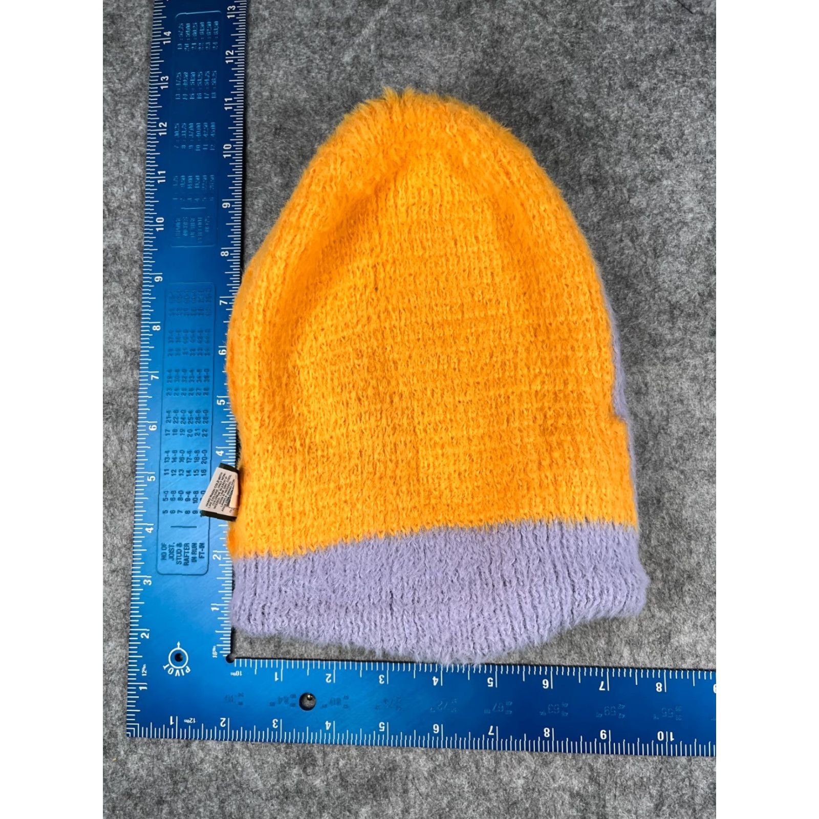 Vintage Wild Fable Beanie Women One Size Purple Yellow Knit Polyester Nylon Blend NEW Size ONE SIZE - 5 Thumbnail
