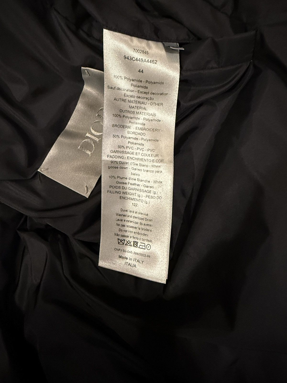Dior Dior Oblique Down Jacket Size US S / EU 44-46 / 1 - 4 Thumbnail