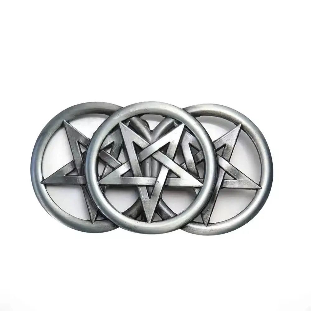 Japanese Brand Metal Pentagram Star Belt Buckle Size ONE SIZE - 1 Thumbnail