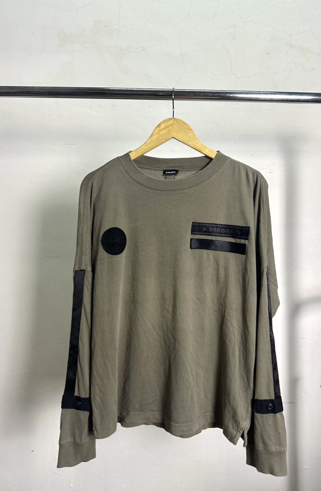 Diesel Diesel Futuristic Longsleeve Punk Size US L / EU 52-54 / 3 - 1 Thumbnail
