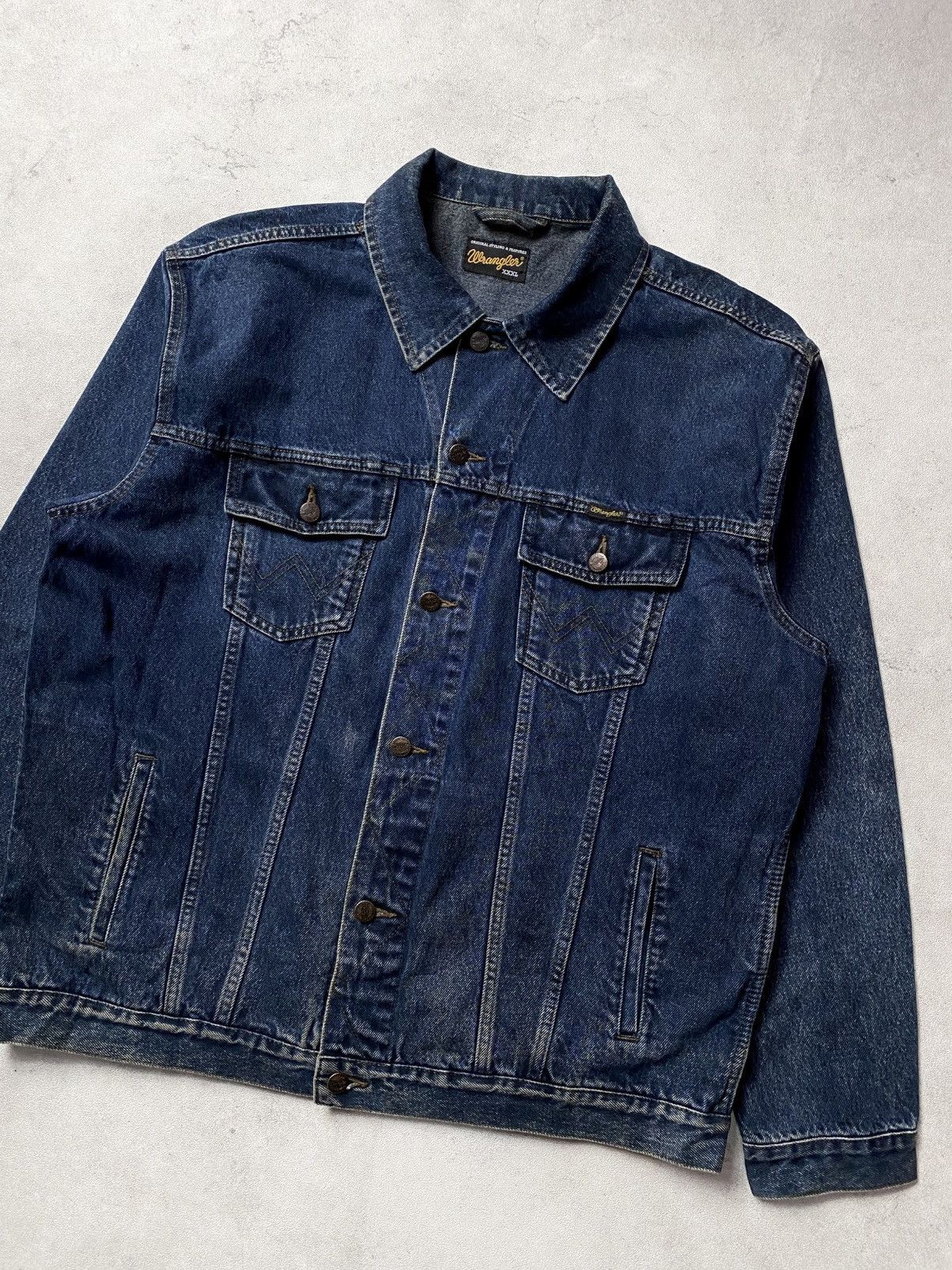 Wrangler Vintage 90s Wrangler Western Denim Jacket Size US XXL / EU 58 / 5 - 3 Thumbnail