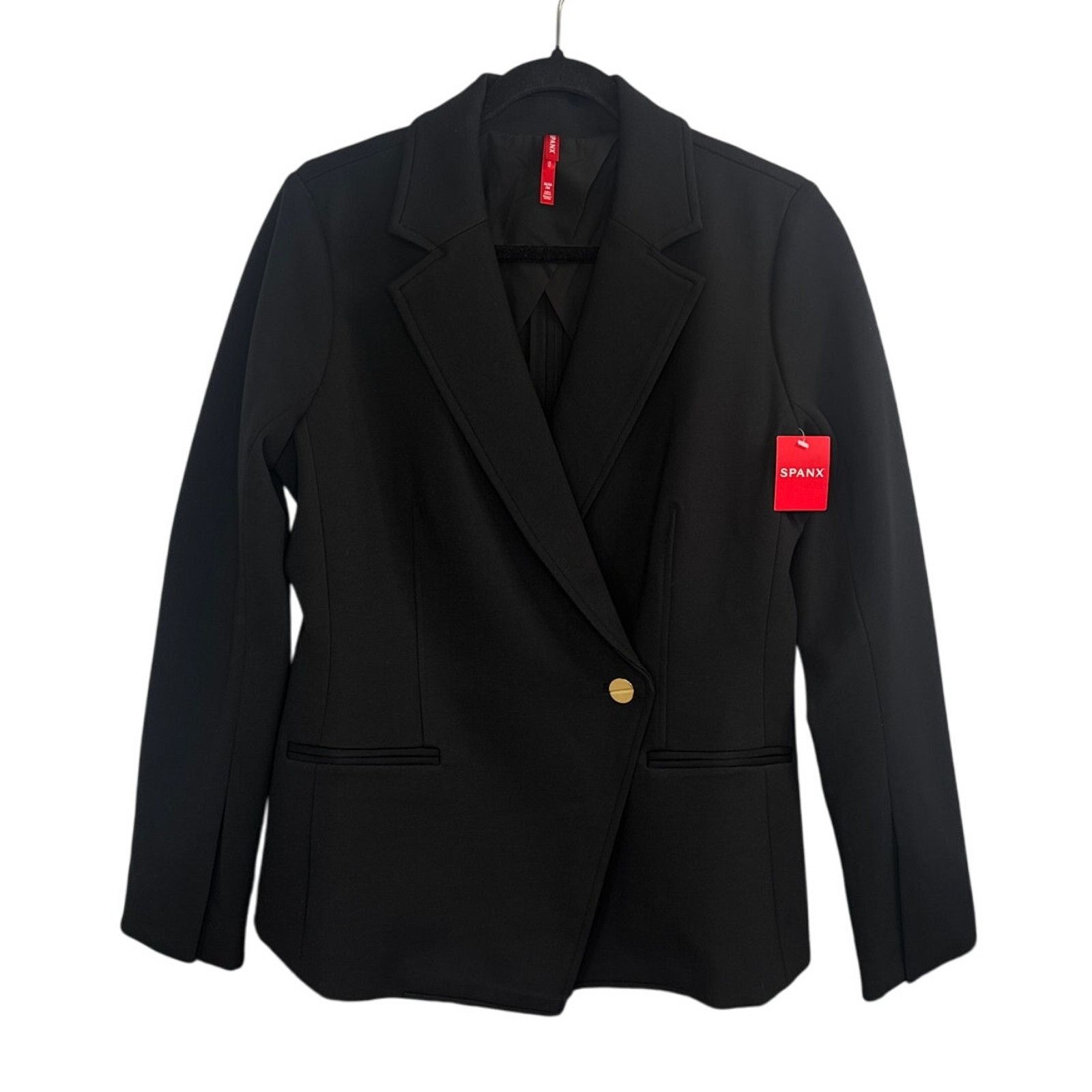Spanx NWT Spanx Perfect Asymmetrical Tailored Black Blazer Size M Size M / US 6-8 / IT 42-44 - 4 Thumbnail
