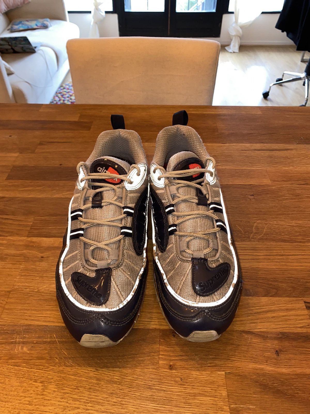 Nike × Supreme Air Max 98 x Supreme steal Size US 8 / EU 41 - 3 Thumbnail