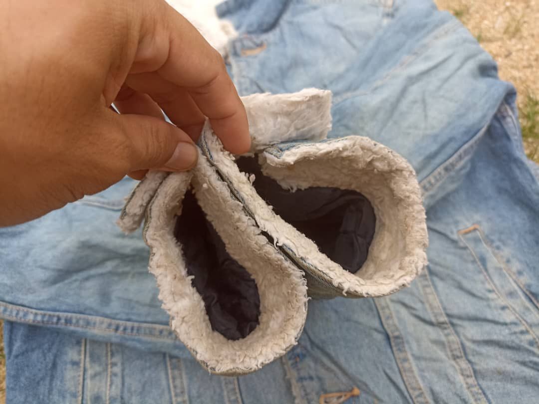 GU GU Sherpa Denim Jacket Button Size US L / EU 52-54 / 3 - 10 Thumbnail
