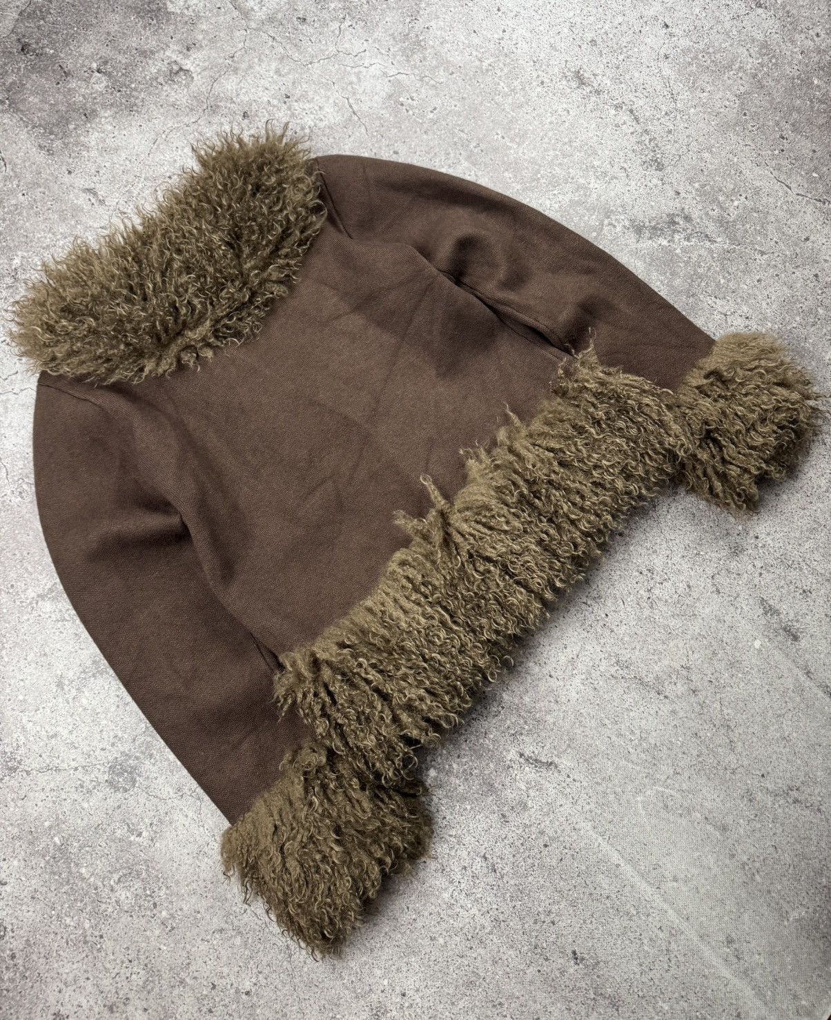 Other Vintage Japanese Number Nine Style Jacket Fur Brown Archive Size US S / EU 44-46 / 1 - 6 Thumbnail