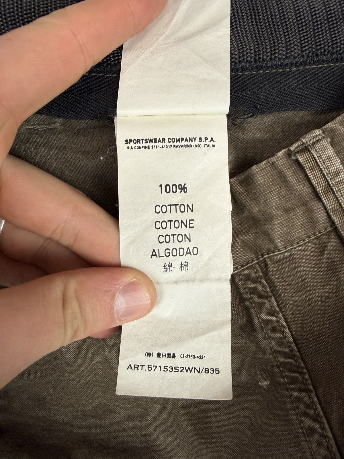 Stone Island Brown Stone Island cargo trousers Size US 32 / EU 48 - 9 Thumbnail
