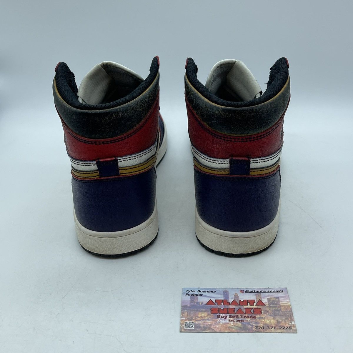 Jordan Brand Air Jordan 1 high La to Chicago Size US 10 / EU 43 - 3 Thumbnail