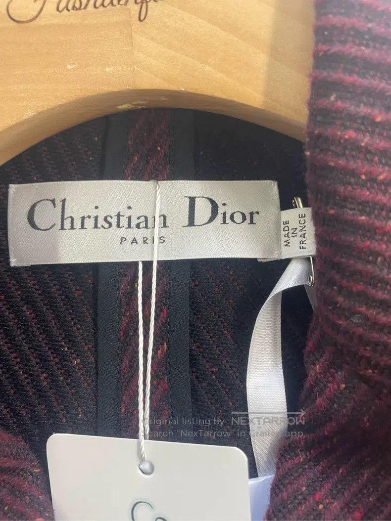 Dior Dior Burgundy suit jacket Size XS / US 0-2 / IT 36-38 - 3 Thumbnail