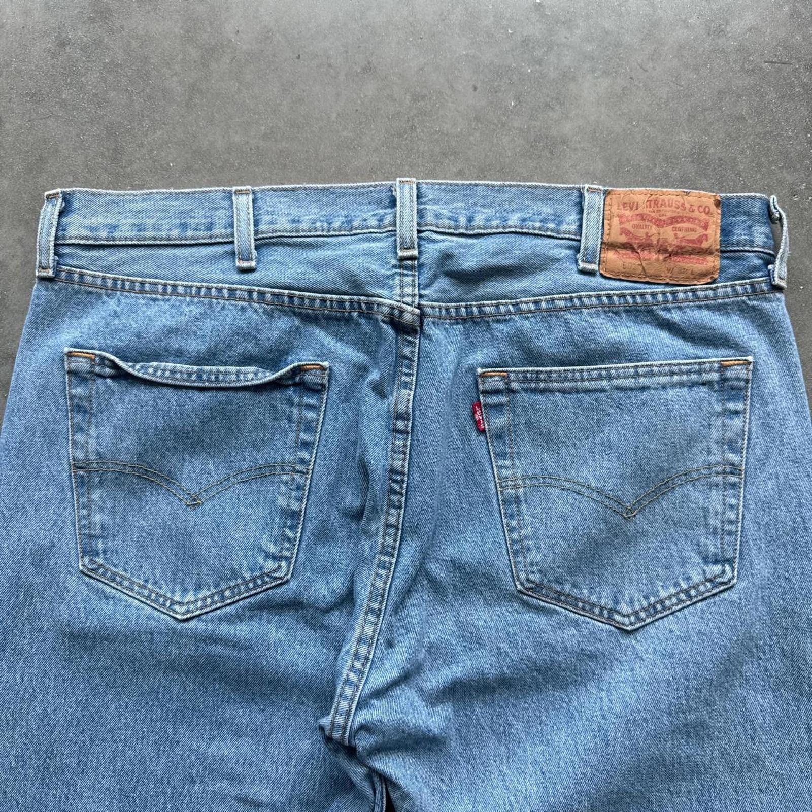 Levi's Levi's 501 Straight Leg Light Wash Vintage Jeans Size US 38 / EU 54 - 6 Thumbnail