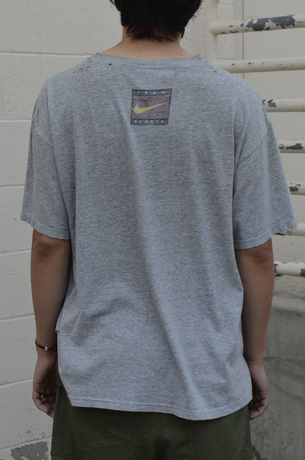Nike × Vintage Vintage 90’s Nike USC Trojans Football Graphic College Shirt Size US L / EU 52-54 / 3 - 2 Thumbnail