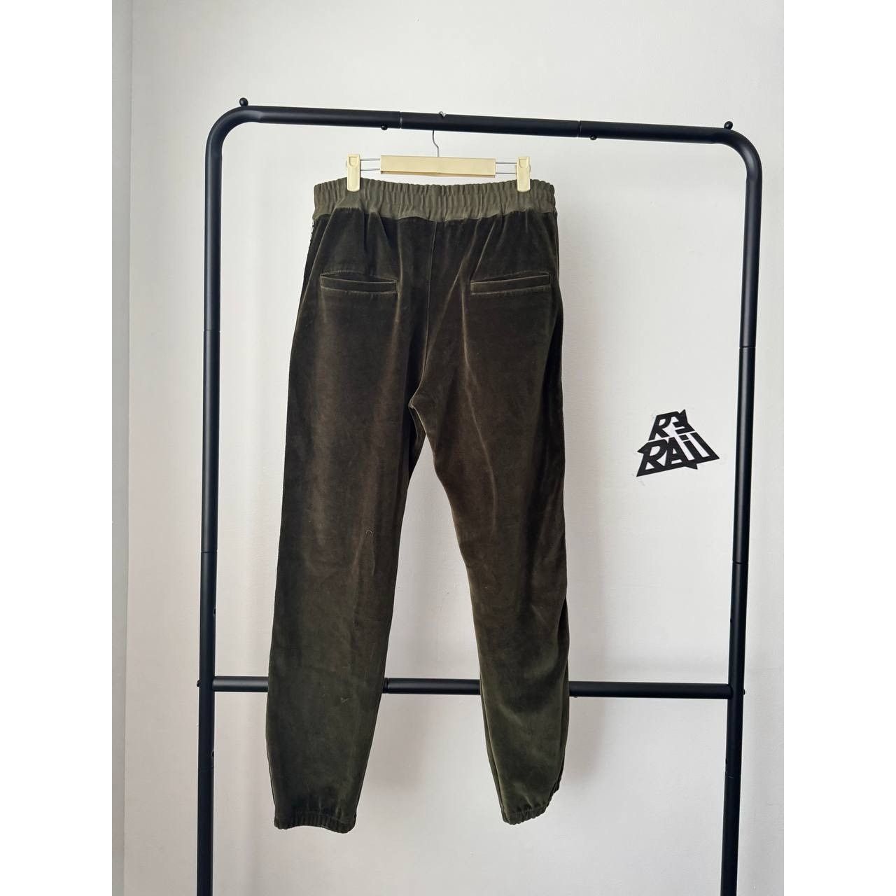 Haider Ackermann NWT Haider Ackermann Velvet Jogging Tape Pants Size US 36 / EU 52 - 2 Thumbnail