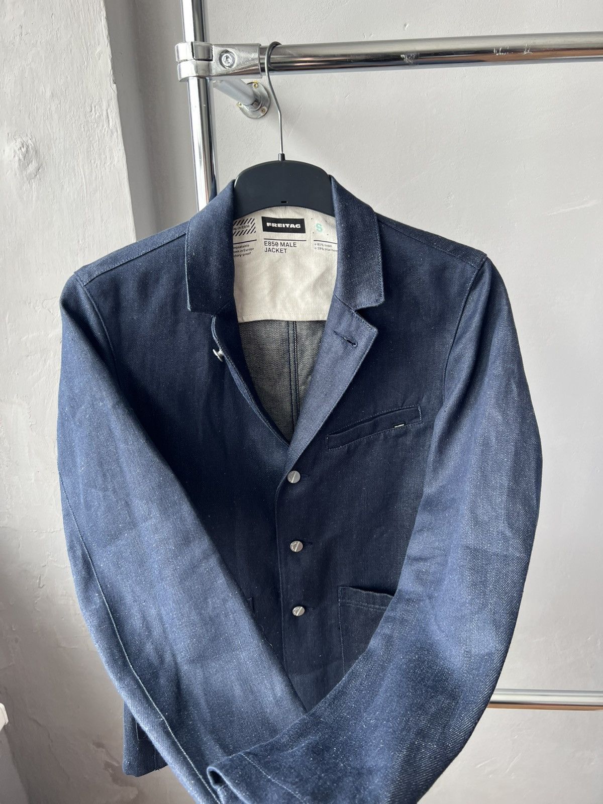 Freitag ICONIC JAPAN FASHION FREITAG F-ABRIC E850 WORKWEAR JACKET S Size US S / EU 44-46 / 1 - 10 Thumbnail
