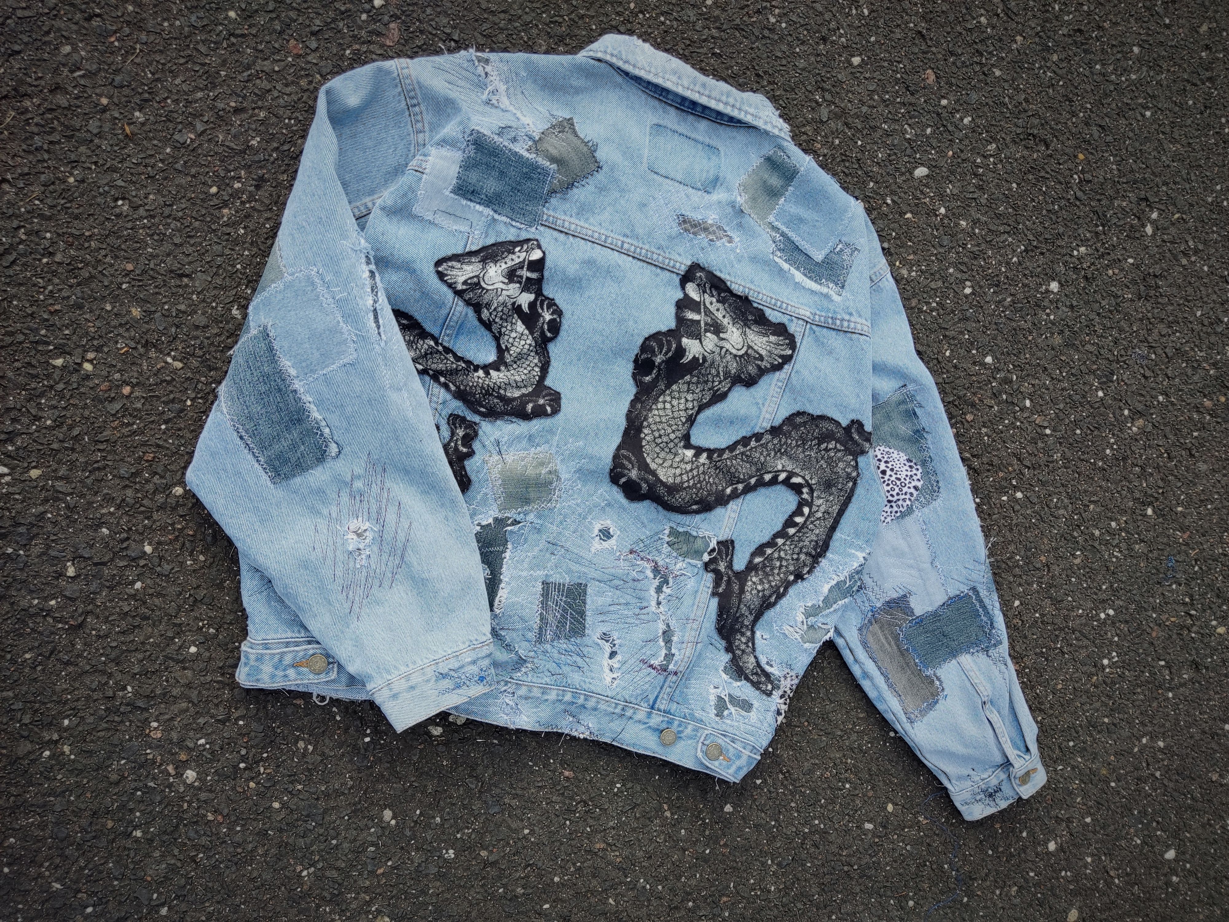Kapital × Kapital Kountry Kapital Boro Inspired Jacket Distressed Patchwork Repaired Size US L / EU 52-54 / 3 - 5 Thumbnail