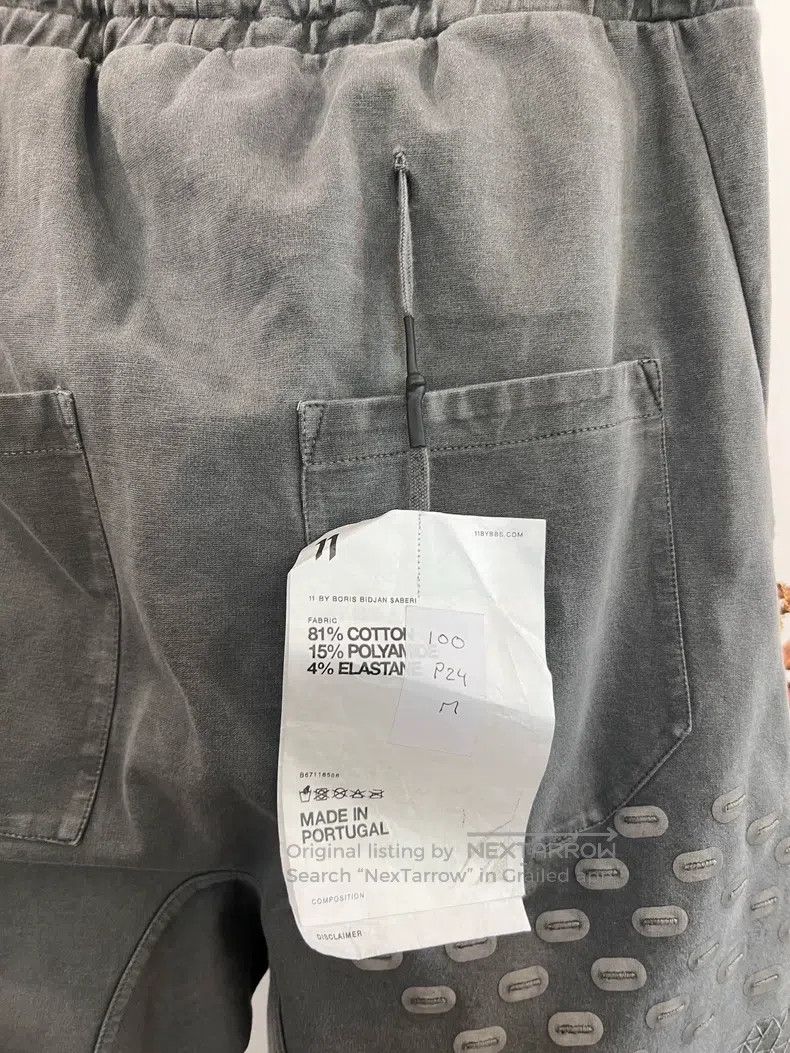 Boris Bidjan Saberi Boris Bidjan Saberi size M Heavy Washed Distressed Embroid Size US 27 - 3 Thumbnail