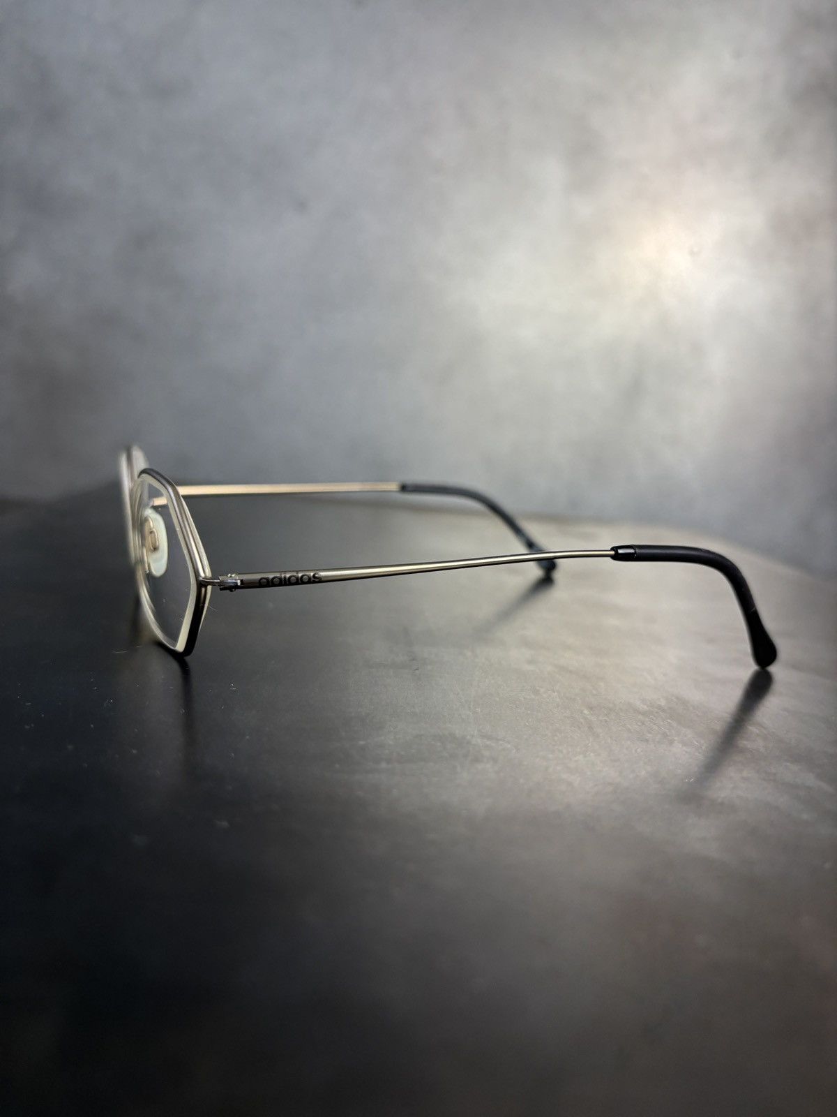 Adidas × Vintage Vintage Adidas Eyeglasses Frames Austria Masters Angular Hex Size ONE SIZE - 6 Thumbnail