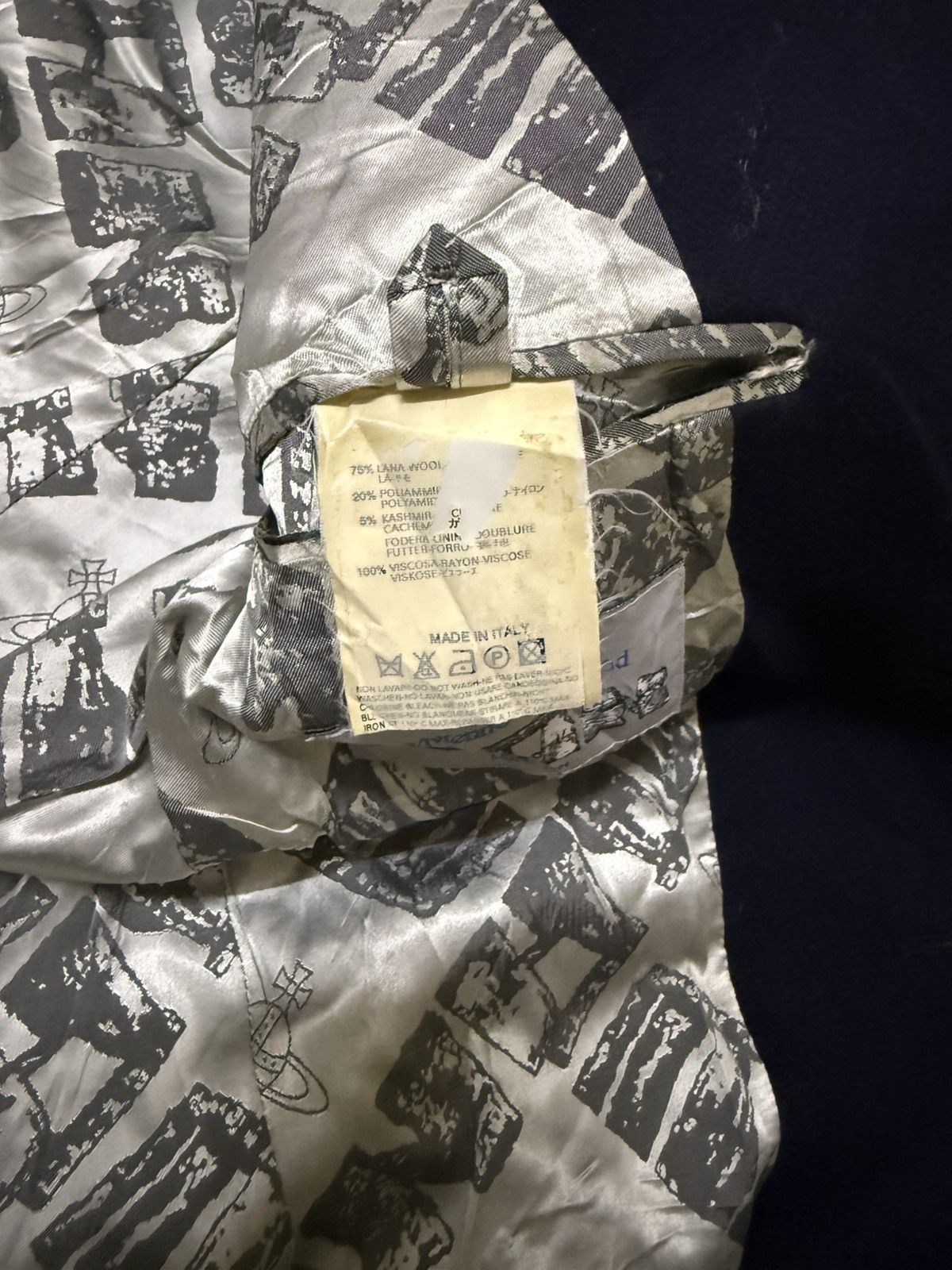 Vivienne Westwood Viviene Westwood Man Wool Coat Size US M / EU 48-50 / 2 - 8 Thumbnail