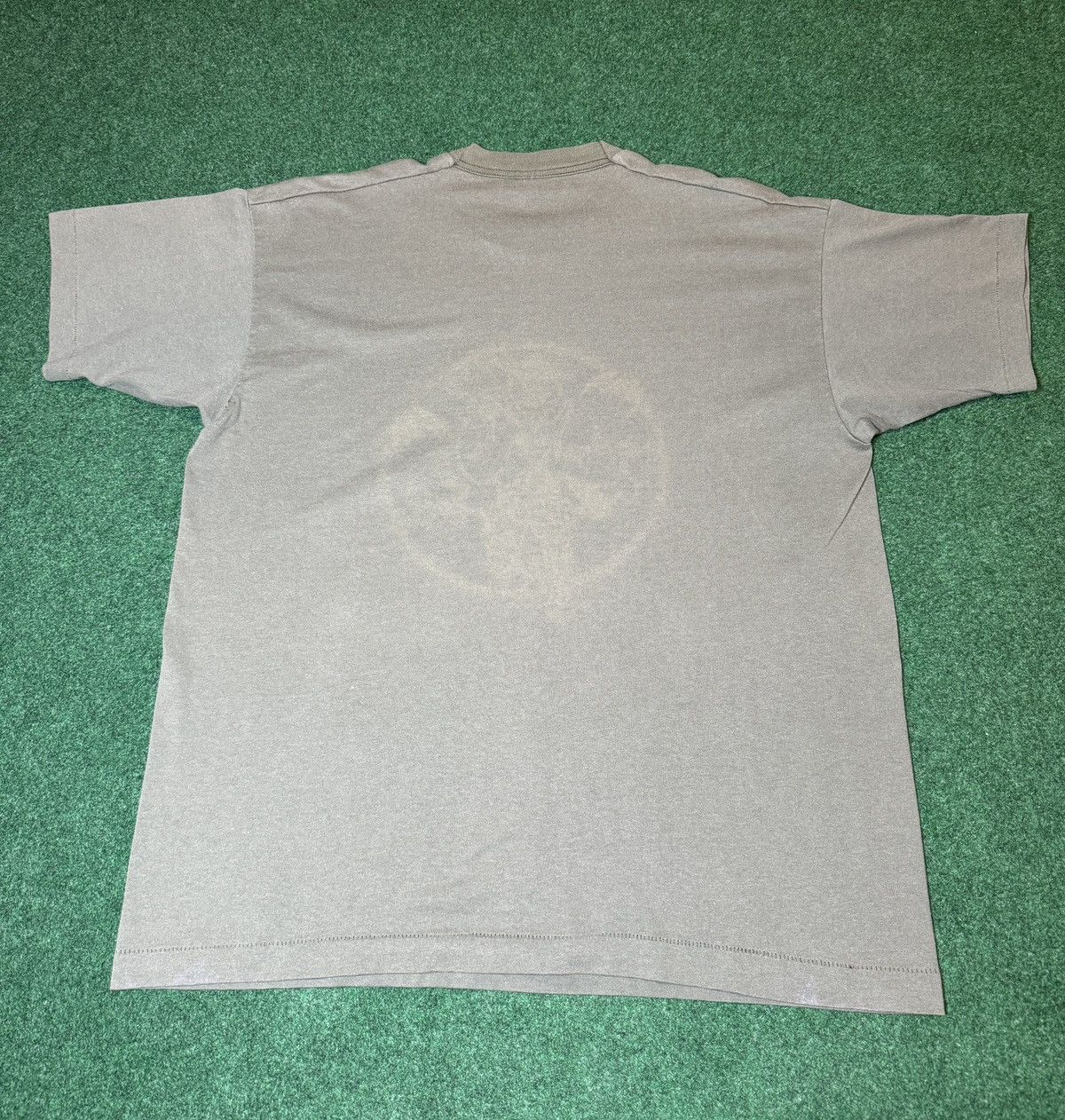 Vintage Vtg 90s USMC Marines Regroup In Hell RARE Military T Shirt Size US XL / EU 56 / 4 - 4 Thumbnail