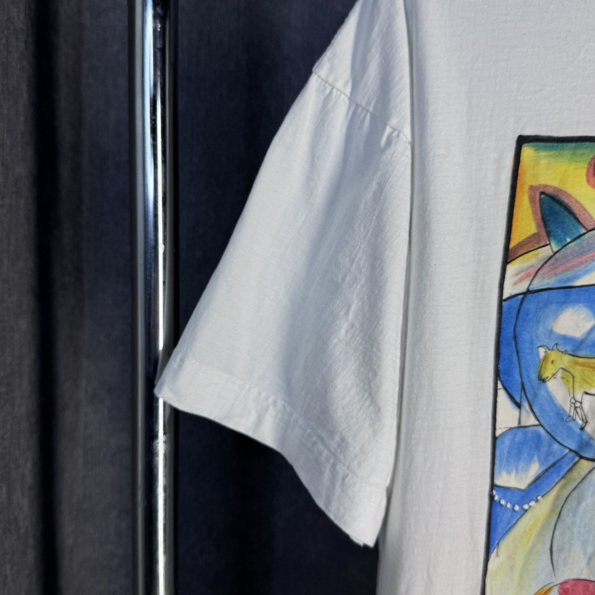 Vintage Vintage T-shirt Andre Michel Hand painting Marc Chagall rare Size US XL / EU 56 / 4 - 6 Thumbnail