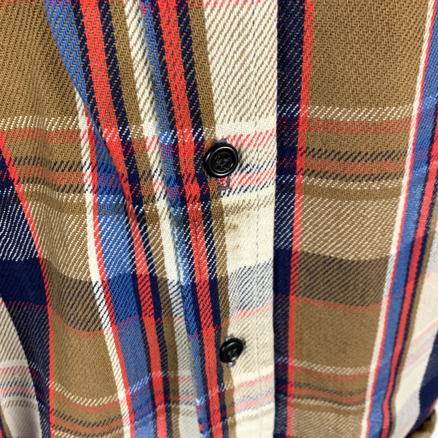 Vintage VINTAGE Five Brother Flannel Shirt Mens 2XL Plaid Button USA Personalized Gus Size US XXL / EU 58 / 5 - 3 Thumbnail