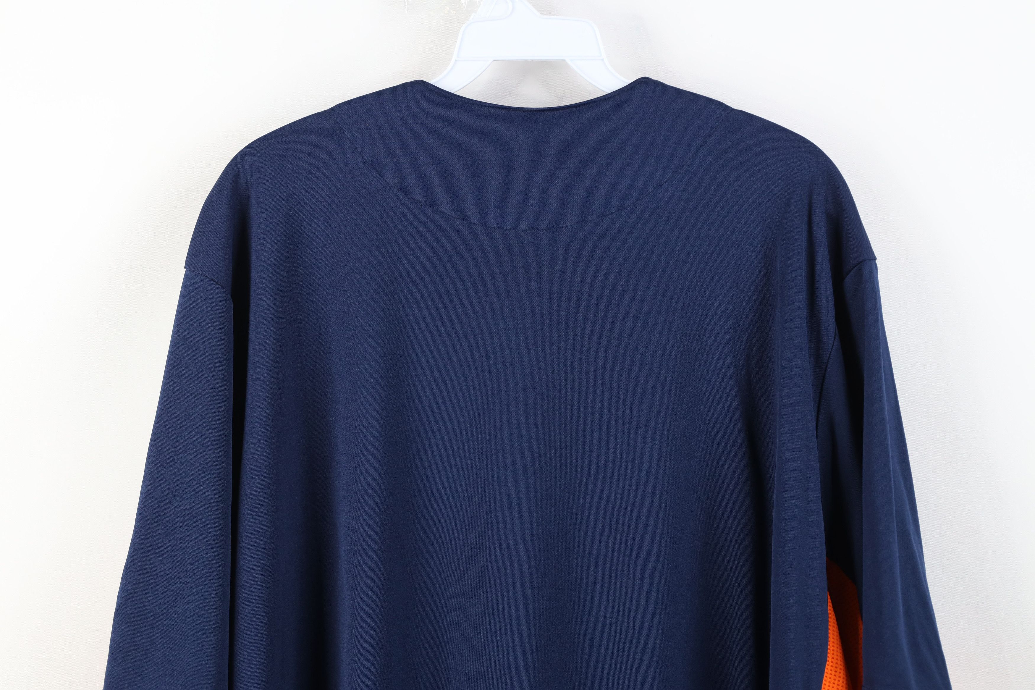 Vintage Vintage Y2K Script Detroit Tigers Baseball Jersey Blue Size US XL / EU 56 / 4 - 15 Thumbnail