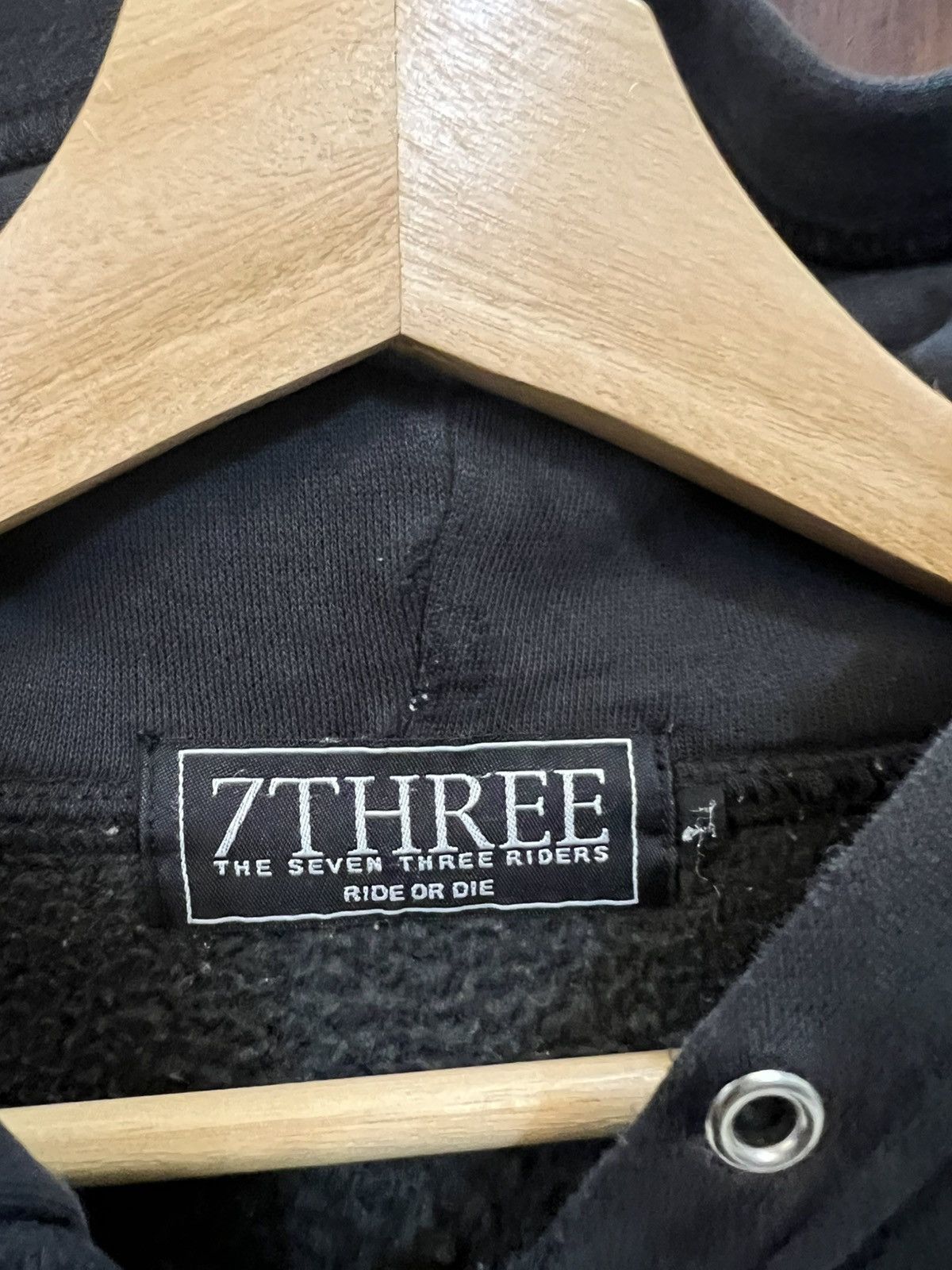 If Six Was Nine × Japanese Brand × Le Grande Bleu (L.G.B.) Vintage 7Three Die Rider Dragon Hoodies Size US L / EU 52-54 / 3 - 6 Thumbnail