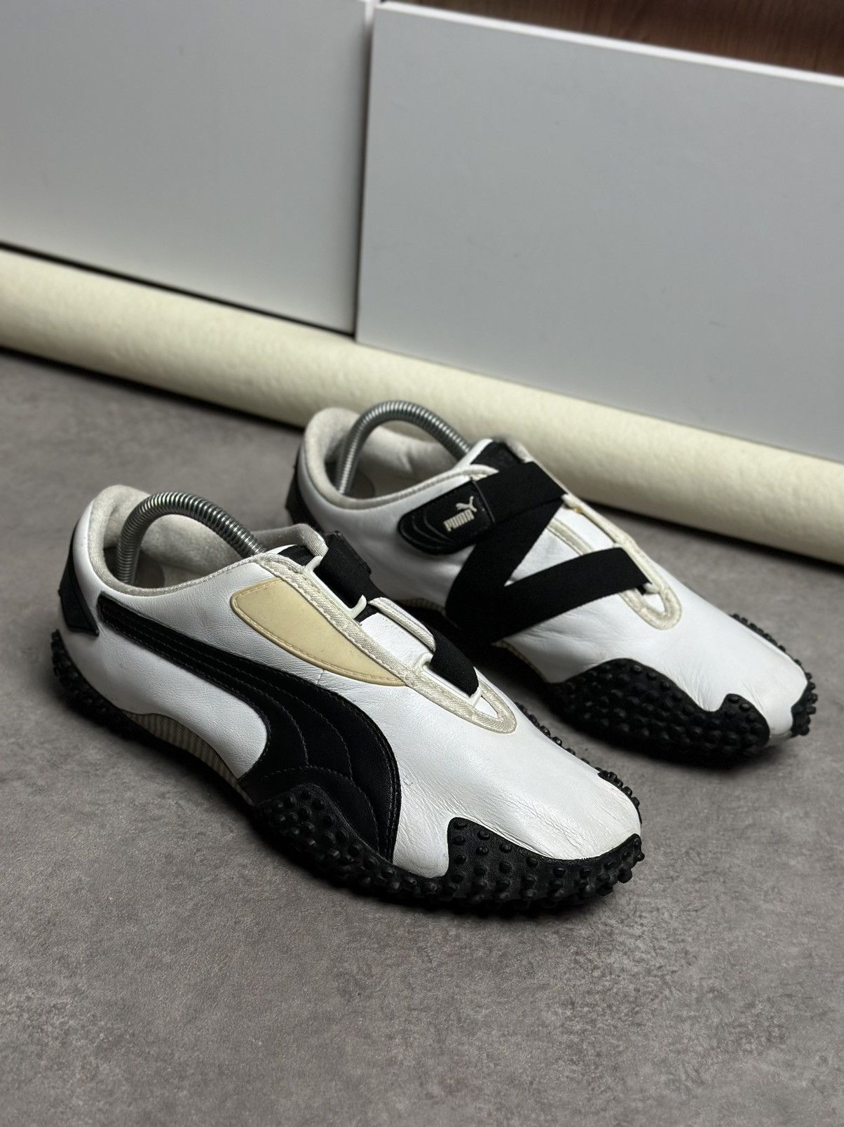 Puma Puma Speedcat Vintage White Sneakers US9 Leather Motorsport Size US 8.5 / EU 41-42 - 5 Thumbnail
